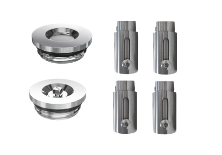 Полотенцесушитель водяной Aquatek Альтаир AQ KK1080CH 80х50 хром