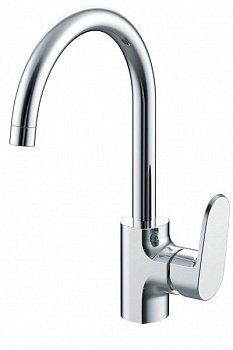 Смеситель для раковины Bravat Waterfall F173107C-1 хром