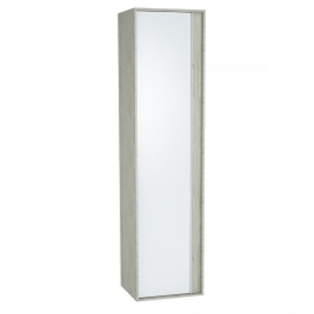 Шкаф-пенал Vitra Metropole 40 подвесной L Сливовое дерево Черный