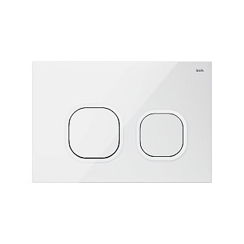Кнопка смыва для унитаза IDDIS Uniglass UNG01GWi77 белый