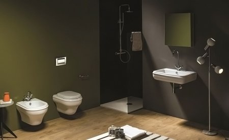 Раковина полувстраиваемая 68см Azzurra Charme CHA268bi*1 белый