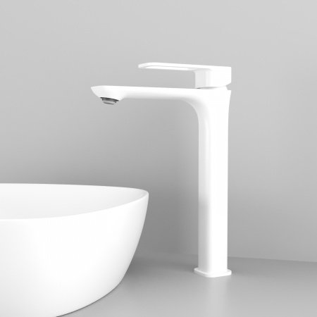 Смеситель для раковины-чаши IDDIS Slide SLIWT01i01 белый матовый