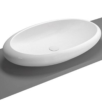 Раковина накладная 85см Vitra Istanbul 4446B403-0016 белый