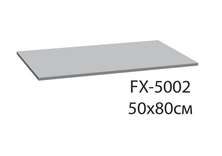 Коврик для ванной Fixsen Link 1-ый,  FX-5002V, графит, 50х80 см.