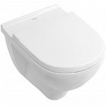 Унитаз Villeroy&Boch O.Novo 5660H101 подвесной Белый альпин с сиденьем Микролифт Унитаз Villeroy&Boch O.Novo 5660H101 подвесной Белый альпин с сиденьем Микролифт