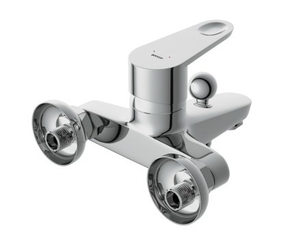 Смеситель для ванны с душем Cersanit CARI 63026 хром