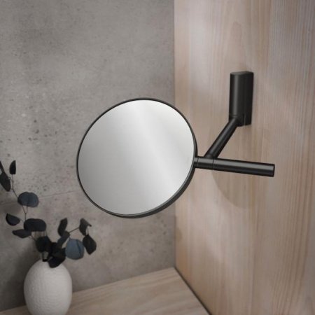 Косметическое зеркало Keuco Plan 17649370002 черный матовый