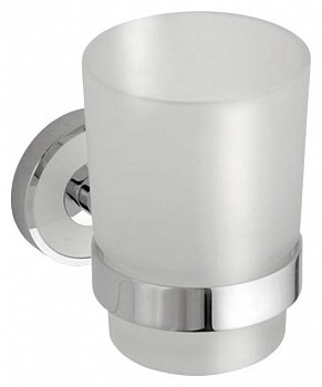 Стакан Bemeta Trend-i 104110018 Хром/Белый/Прозрачный