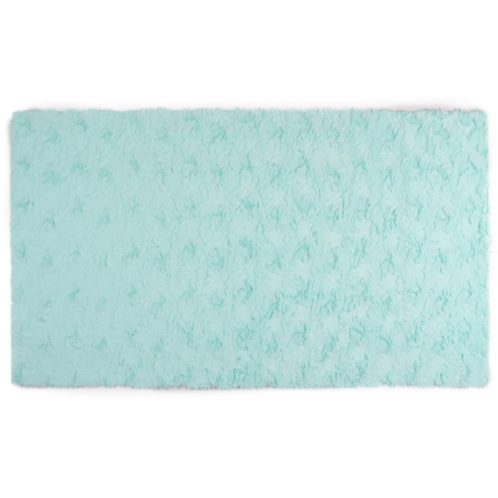 Коврик для ванной 1-ый Fixsen DELUX, FX-9040T бирюзовый, 70х120 см.