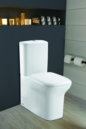 Напольный унитаз-компакт Grossman Classic GR-N3012 белый, с сиденьем микролифт