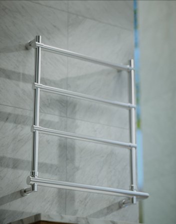 Полотенцесушитель электрический Margaroli Sole 542-4 5424704CRNB 660х570 хром