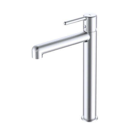 Cмеситель для настольного умывальника, хром матовый, Aiger, IDDIS AIGBC01i01