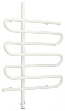Полотенцесушитель электрический Сунержа Эпатаж 80х60 белый матовый, подключение левое