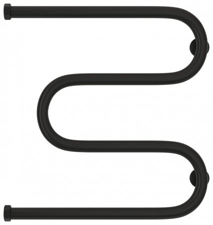 Полотенцесушитель водяной Сунержа М-образный 50х50 черный матовый