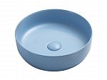 Раковина накладная 39см Ceramica Nova Element CN6022ML голубой матовый