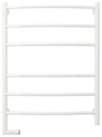 Полотенцесушитель электрический Сунержа Галант 2.0 80х60 белый, подключение правое