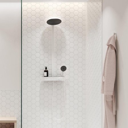 Душевая стойка Hansgrohe Pulsify S 24240700 белый матовый