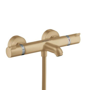 Термостат для ванны Hansgrohe Ecostat Comfort 13114140 бронза шлифованная