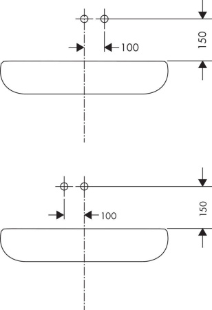 Смеситель для раковины Hansgrohe Logis 71220670 черный матовый