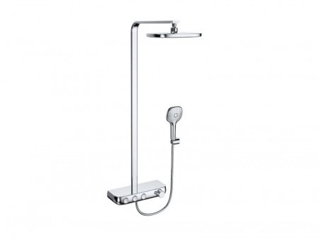 Душевая стойка Bravat Cobble F6389423CP-A1-ENG хром