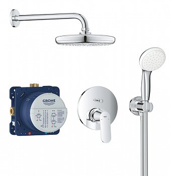Встраиваемая душевая система Grohe Eurosmart 25219001 хром