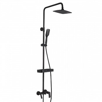 Душевая стойка Lemark Tropic LM7002BL черный