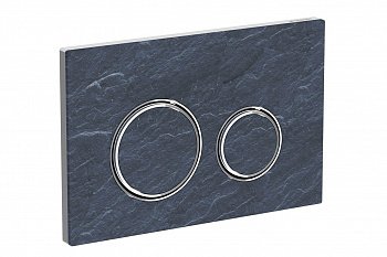 Кнопка смыва Geberit Sigma 21 115.884.JM.1 хром глянцевый/камень