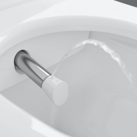 Унитаз-биде подвесной Villeroy & Boch ViClean-I100 V0E100R1 alpin ceramicplus