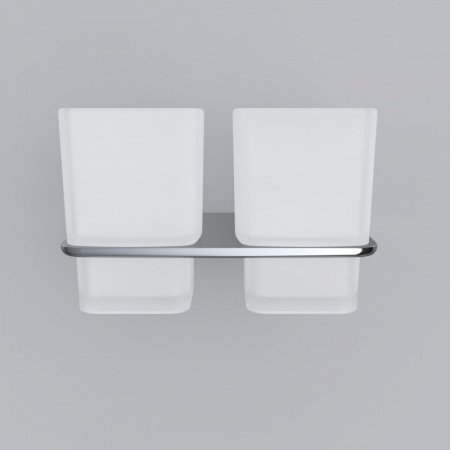 Двойной стакан для зубных щеток AM PM Inspire 2.0 A50A343400 Хром