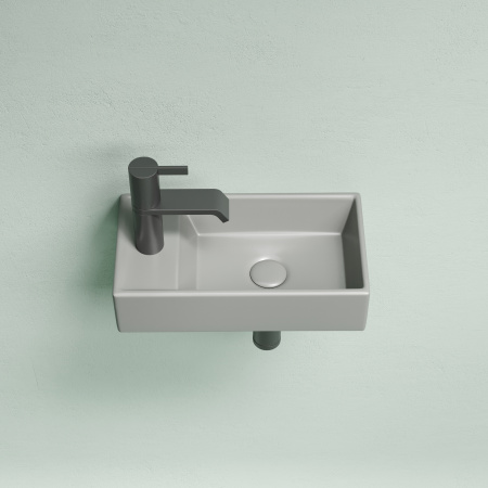 Раковина подвесная 40см Ceramica Nova Element CN6051RMH серый матовый