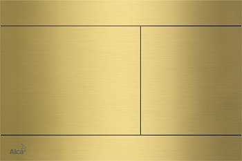 Кнопка смыва AlcaPlast Flat FUN-BRASS бронза
