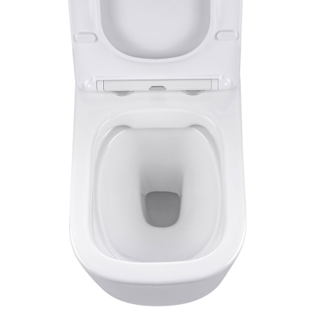 Унитаз подвесной безободковый Vincea Core VT1-28 белый, с сиденьем микролифт