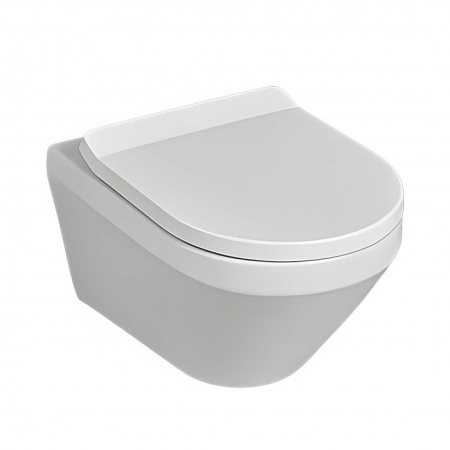 Унитаз подвесной безободковый Villeroy&Boch Architectura TwistFlush 4616СВ01 с сиденьем микролифт