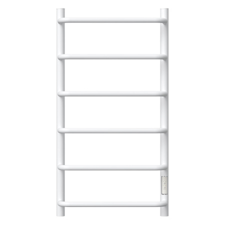 Полотенцесушитель электрический Point PN08848W П6 400x800 диммер справа, белый матовый
