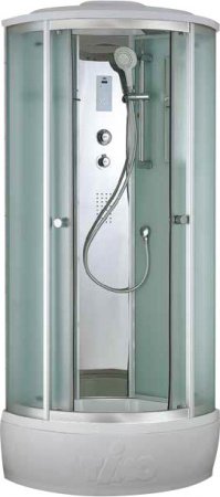 Душевая кабина Timo Comfort T-8880 F 80x80x220 профиль хром глянцевый, стекло матовое