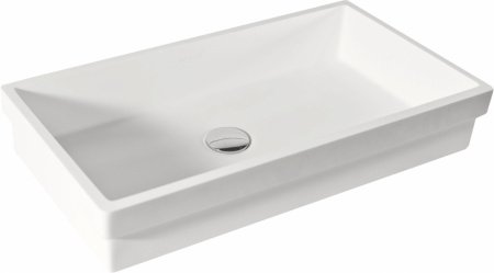 Раковина встраиваемая снизу 63см MonteBianco Castello Due 12124 белый матовый