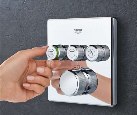Встраиваемая душевая система Grohe Grohtherm SmartControl 34706000 хром