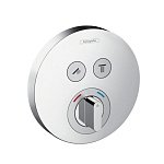 Смеситель для душа на 2 потребителя Hansgrohe ShowerSelect S 15748000 хром