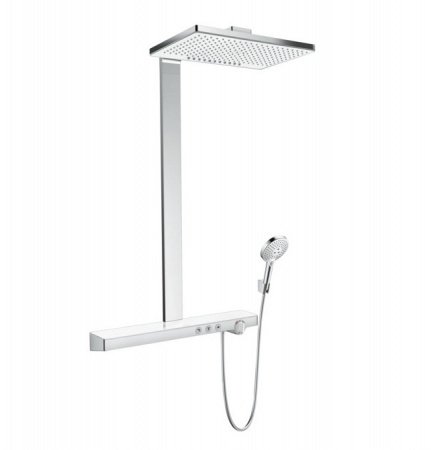Душевая стойка Hansgrohe Rainmaker Select 27109400 хром;белый