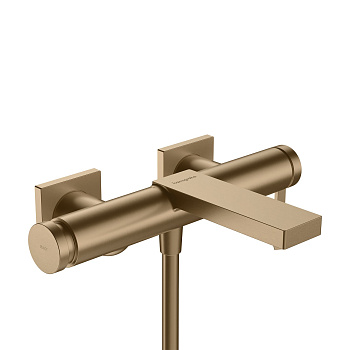 Смеситель для ванны Hansgrohe Tecturis E 73420140 бронза шлифованная