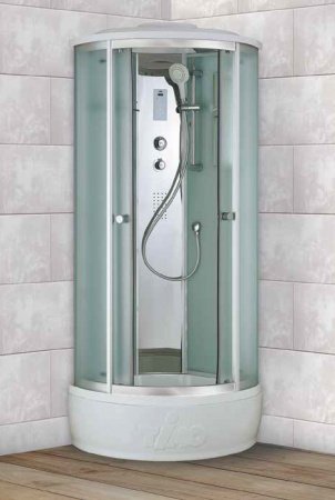 Душевая кабина Timo Comfort T-8880 F 80x80x220 профиль хром глянцевый, стекло матовое