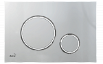 Кнопка смыва AlcaPlast THIN M772 хром матовый