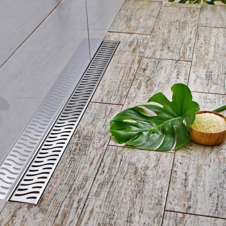 Душевой лоток 95см Veconi  Harmony V950H решетка хром