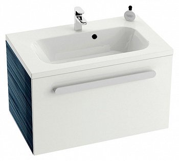 Тумба для комплекта Ravak Chrome 80 оникс/белая