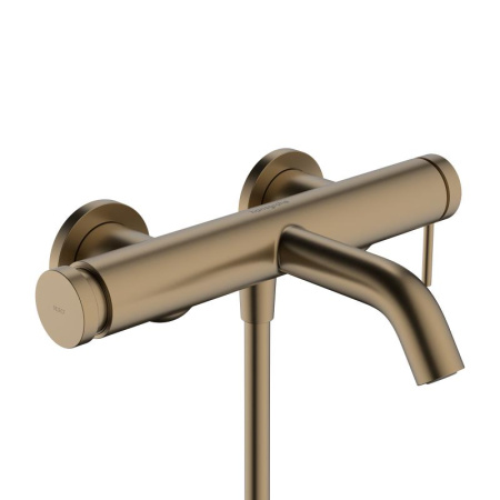 Смеситель для ванны с душем Hansgrohe Tecturis S 73422140 бронза шлифованная