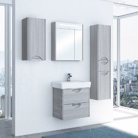 Тумба под раковину Акватон Сильва 50 подвесная 1A211701SIW50 Дуб макиато