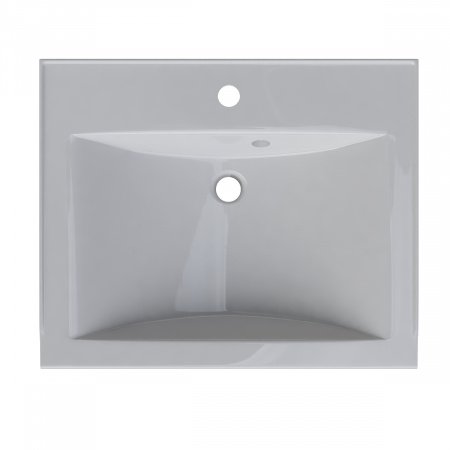 Раковина над стиральной машиной ELITA 600х500 с кронштейнами и сливной системой Altasan