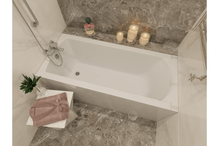 Ванна акриловая Vayer Milana Гл000024272, 175x70