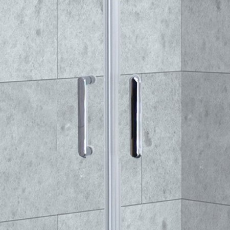 Душевой уголок Timo Altti 608 80x80 Clean Glass Хром