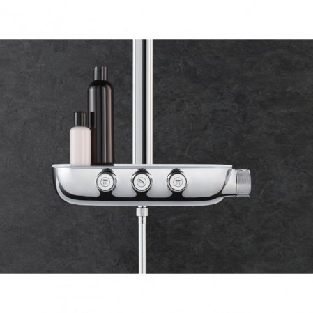 Душевая стойка Grohe Rainshower SmartControl 26250LS0 белый/хром